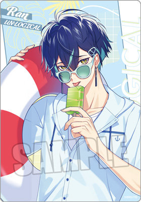 【10Packセット】UN:LOGICAL トレーディングクリアカード LicoBiTs FESTA -W Vacation- Ver. 約縦127×横89mm