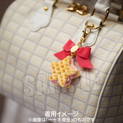 うたの☆プリンスさまっ♪ Q☆UP ワッフルバッグチャーム「帝 ナギ」 HE★VENS…約縦40×横46×高さ20mm