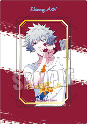 【1BOX8Pack入り】うたの☆プリンスさまっ♪ カスタマイズビジュアルカードコレクション History Ver.「黒崎蘭丸」 (カード)約縦91×横55mm(名刺サイズ)/ (シート)約縦127×横89mm(L判ブロマイドサイズ)