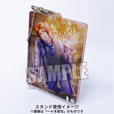 うたの☆プリンスさまっ♪ Shining Live アクリルトレカキーホルダー「黒崎蘭丸」 (外寸)約縦115×横84×厚さ6mm /(内フレーム)約縦93×横68mm /(カードスリーブ)約縦91×横64.5mm