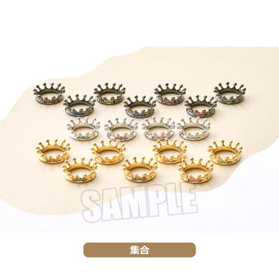 うたの☆プリンスさまっ♪ Q☆UP ミルククラウンピンキーリングチャーム「聖川真斗」 リングサイズ：6号、モチーフ：縦7×横23mm