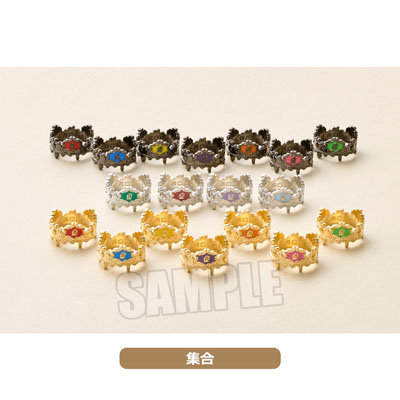 うたの☆プリンスさまっ♪ Q☆UP カルーセル王冠リング「聖川真斗」 リングサイズ:12号、モチーフ:縦12×横20mm