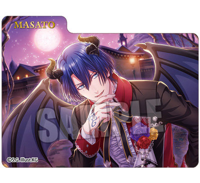 うたの☆プリンスさまっ♪ Shining Live ホロマルチケース「聖川真斗」 (外寸)約縦61×横98×高さ71mm /(内寸)約縦60×横96×高さ70mm /(セパレーター)約縦70×横91mm(2枚入り)