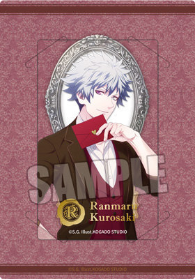 【1BOX8Pack入り】うたの☆プリンスさまっ♪ カスタマイズビジュアルカードコレクション History Ver.「黒崎蘭丸」 (カード)約縦91×横55mm(名刺サイズ)/ (シート)約縦127×横89mm(L判ブロマイドサイズ)