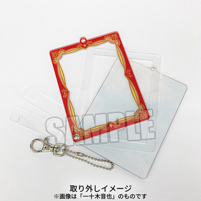 うたの☆プリンスさまっ♪ Shining Live アクリルトレカキーホルダー「愛島セシル」 (外寸)約縦115×横84×厚さ6mm /(内フレーム)約縦93×横68mm /(カードスリーブ)約縦91×横64.5mm