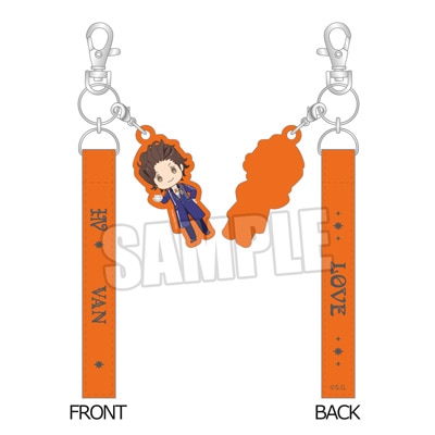 【10Packセット】うたの☆プリンスさまっ♪ トレーディング織ネームタグキーホルダー UTA☆PRI WONDERLAND ちびキャラVer.「RAGING」[WM] ＜全長＞約23cm、＜ネームタグ＞約縦150×横20mm、＜アクリルチャーム＞約縦70×横40mm以内