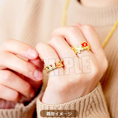 うたの☆プリンスさまっ♪ Q☆UP カルーセル王冠リング「一十木音也」 リングサイズ:12号、モチーフ:縦12×横20mm