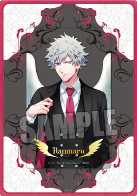 【1BOX8Pack入り】うたの☆プリンスさまっ♪ カスタマイズビジュアルカードコレクション History Ver.「黒崎蘭丸」 (カード)約縦91×横55mm(名刺サイズ)/ (シート)約縦127×横89mm(L判ブロマイドサイズ)