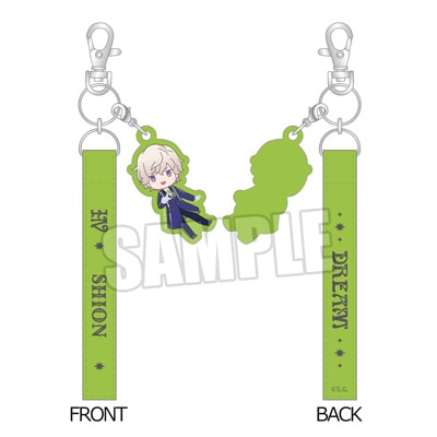 【10Packセット】うたの☆プリンスさまっ♪ トレーディング織ネームタグキーホルダー UTA☆PRI WONDERLAND ちびキャラVer.「RAGING」[WM] ＜全長＞約23cm、＜ネームタグ＞約縦150×横20mm、＜アクリルチャーム＞約縦70×横40mm以内