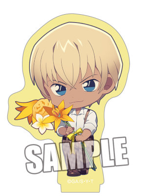 【1Box8Pack入り】名探偵コナン　トレーディングミニアクリルスタンド Flower For You Ver. (本体)最大約縦58×横42×厚さ3mm、(台座)約縦35×横35×厚さ3mm