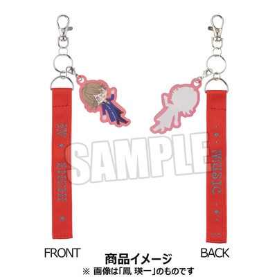 【10Packセット】うたの☆プリンスさまっ♪ トレーディング織ネームタグキーホルダー UTA☆PRI WONDERLAND ちびキャラVer.「RAGING」[WM] ＜全長＞約23cm、＜ネームタグ＞約縦150×横20mm、＜アクリルチャーム＞約縦70×横40mm以内