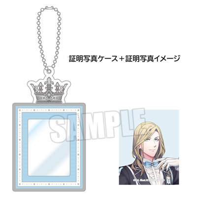 うたの☆プリンスさまっ♪ トレーディング証明写真風シール付きホルダー UTA☆PRI WONDERLAND Ver.「SHINING」 <ホルダー>約縦84×横49mm、<シール>約縦50×横40mm(同柄2枚入り)