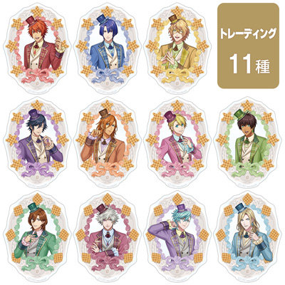 【1Box12Pack入り】うたの☆プリンスさまっ♪ トレーディングクリアステッカー Crown Creamy Land ～Dessert Plate～ Ver.「SHINING」[本館] 約縦110×横85mm以内