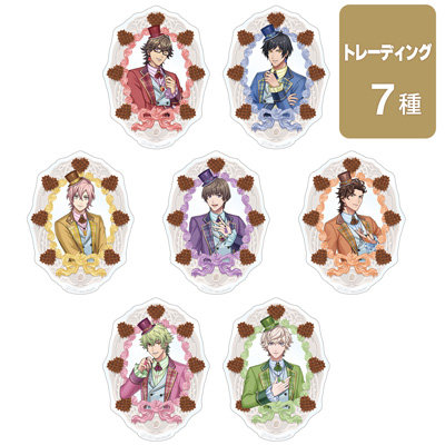 【1Box8Pack入り】うたの☆プリンスさまっ♪ トレーディングクリアステッカー Crown Creamy Land ～Dessert Plate～ Ver.「RAGING」[本館] 約縦110×横85mm以内