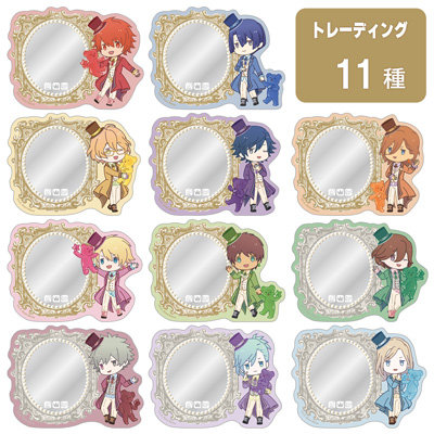 【10Packセット】うたの☆プリンスさまっ♪ トレーディングミラーアクリルステッカー Crown Creamy Land ～Dessert Plate～ ちびキャラVer.「SHINING」[本館] 約縦60×横80mm以内