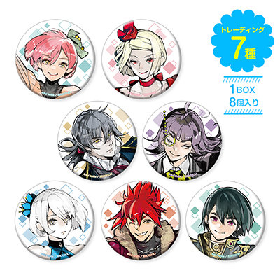 【再販】【1Box8Pack入り】ジャックジャンヌ トレーディング缶バッジPart.1[JJOSW] 直径54×厚さ5mm