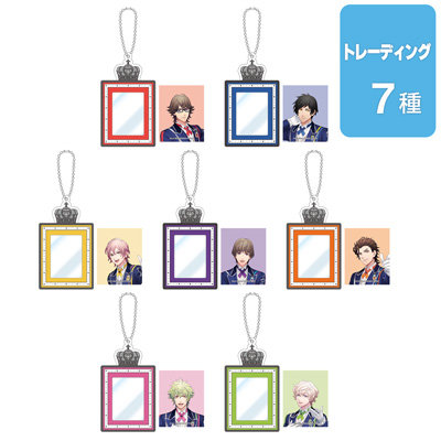 【10Packセット】うたの☆プリンスさまっ♪ トレーディング証明写真風シール付きホルダー UTA☆PRI WONDERLAND Ver.「RAGING」[WM] ＜ホルダー＞約縦84×横49mm／ボールチェーン付き、＜シール＞約縦50×横40mm（同柄2枚入り）