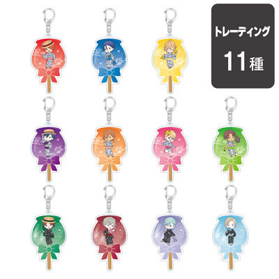 【12Packセット】うたの☆プリンスさまっ♪ トレーディングアクリルキーホルダー YUKATA-MODE ちびキャラVer.[UPGS26] 約縦93×横55×厚さ3mm以内