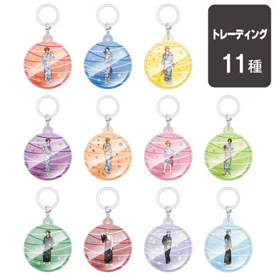 【12Packセット】うたの☆プリンスさまっ♪ トレーディングアクリルチャームYUKATA-MODE Ver.[UPGS26] 約縦48×横43×厚さ7mm