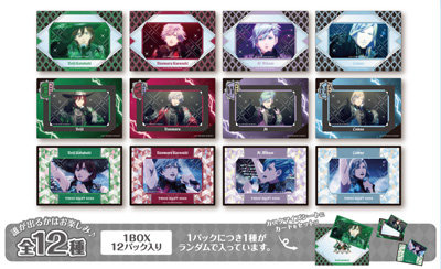 【1Box12Pack入り】劇場版 うたの☆プリンスさまっ♪ TABOO NIGHT XXXX カスタマイズビジュアルカードコレクション Part.3 （カード）約縦55×横91mm（名刺サイズ）／（シート）約縦89×横127mm（L判ブロマイドサイズ）