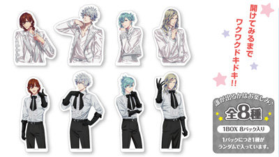 【1Box8Pack入り】劇場版 うたの☆プリンスさまっ♪ TABOO NIGHT XXXX トレーディングステッカー アイドルソング Ver. 約縦130×横80mm以内