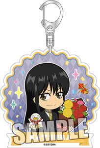 銀魂　アクリルキーホルダー「桂 小太郎」スーツVer. (キーホルダー)約縦80×横80×厚さ3mm