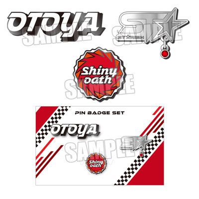 うたの☆プリンスさまっ♪ ピンバッジセット Shining All Star CD3 Ver.「一十木音也」 （ピンバッジ3型）約縦20×横54mm以内、約縦30×横33mm以内、約縦30×横40mm以内