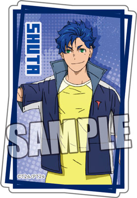 東京24区　アクリルバッジ「蒼生 シュウタ」 長辺80×短辺50×厚さ20mm(内アクリルの厚さ3mm）