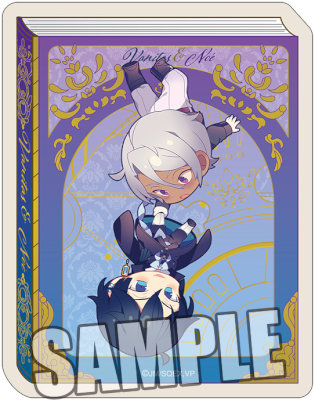 ヴァニタスの手記　ダイカットステッカー「ヴァニタス＆ノエ」 約縦82×横64.5×厚さ1mm