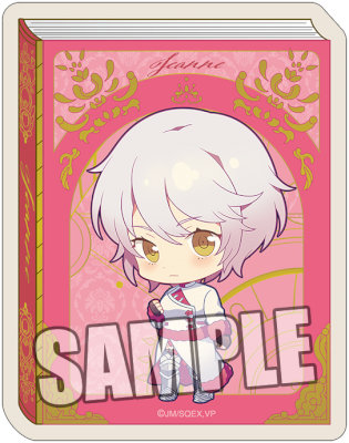 ヴァニタスの手記　ダイカットステッカー「ジャンヌ」 約縦82×横64.5×厚さ1mm