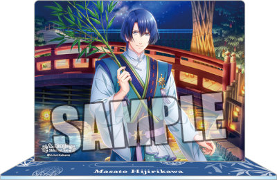 うたの☆プリンスさまっ♪ Shining Live アクリルスタンド 恋織りたちの夜想曲 アナザーショットVer.「聖川真斗」 (本体)約縦110×横140×厚さ3mm、(台座)約縦35×横150×厚さ3mm