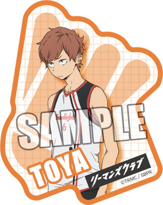 リーマンズクラブ　ダイカットステッカー「佐伯橙也」 約縦80×横65×厚さ1mm