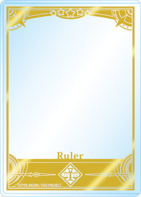 ブロッコリーカードローダープレミアム Fate/Grand Order「ルーラー」 （内寸）縦93×横67.5mm、（外寸）縦96×横69×厚さ1.5mm
