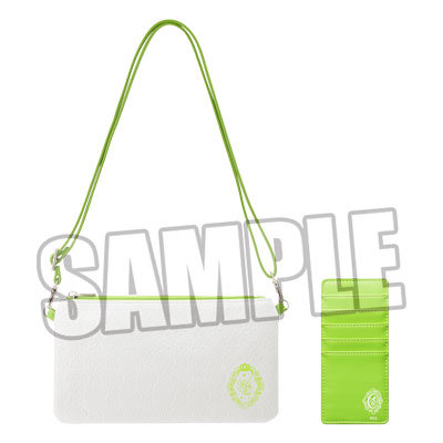 【イベント・通販限定】うたの☆プリンスさまっ♪ ショルダーポーチ Holy Veil Ver.「愛島セシル」 ポーチ：約縦13×横23×マチ1.5cm、肩ひも：約64～120cm※調節可能、カードケース：約縦158×横73mm