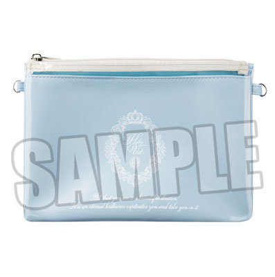 【イベント・通販限定】うたの☆プリンスさまっ♪ フラットポーチ Holy Veil Ver.「カミュ」 約縦17×横23×マチ1.5cm