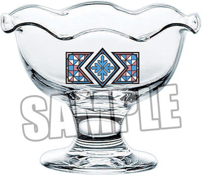 【イベント・通販限定】ジャックジャンヌ　デザートグラス 口径約120mm、高さ約90mm