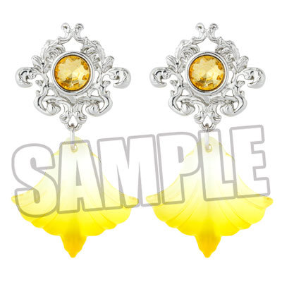 【イベント・通販限定】うたの☆プリンスさまっ♪ ピアス Holy Veil Ver.「四ノ宮那月」 約縦41×横23×厚さ5㎜、※留め具含まない