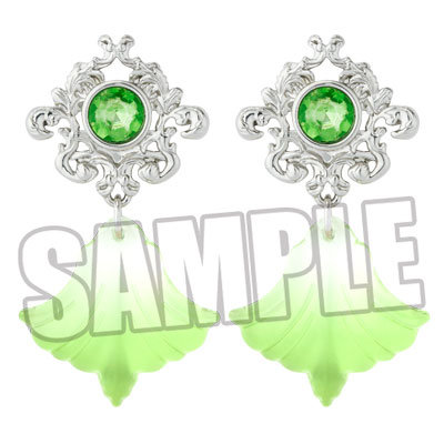 【イベント・通販限定】うたの☆プリンスさまっ♪ ピアス Holy Veil Ver.「愛島セシル」 約縦41×横23×厚さ5㎜、※留め具含まない