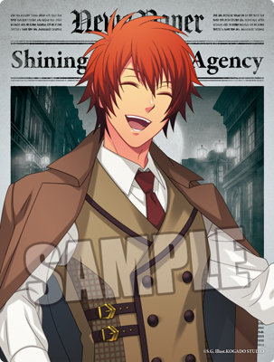 うたの☆プリンスさまっ♪ ダブルステッカー Shining Detective Agency Ver.「オトヤ」 縦11.6×横8.8cm