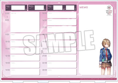 【BOL限定】ヘブンバーンズレッド　書けるアクリルスタンド 約横210×縦150mm