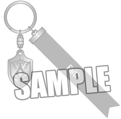 【BOL限定】ヘブンバーンズレッド　部隊キーリング「30G」 リボン部分：15×90mm、チャーム部分：最大50×50mm