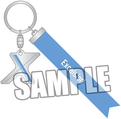 【BOL限定】ヘブンバーンズレッド　部隊キーリング「31X」 リボン部分：15×90mm、チャーム部分：最大50×50mm