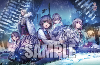 【BOL限定】ヘブンバーンズレッド　タオルケット「31B」 約縦2000×横1300mm