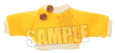 うたの☆プリンスさまっ♪ MINI PRINCE CAT コスチューム おほしさまトレーナー「イエロー」 着丈6㎝、身幅8.5㎝