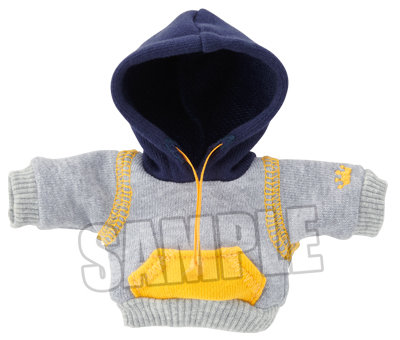 うたの☆プリンスさまっ♪ MINI PRINCE CAT コスチューム プルオーバーパーカー「イエロー」 着丈5㎝、身幅8㎝