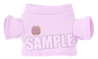 うたの☆プリンスさまっ♪ SHINING STAR STAGE -SONG PARADE☆- ぬいぐるみ用アイドルミニTシャツ「何％からアイになるんだろ？」 着丈約57mm、身幅約62mm