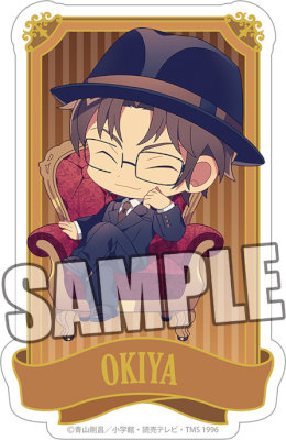 名探偵コナン　ダイカットステッカー「沖矢 昴」Chair Ver. 縦99×横64×厚さ0.3mm