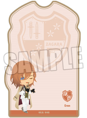 うたの☆プリンスさまっ♪ Shining Live ダイカットふせん No More シリーズ ちびキャラVer.「神宮寺レン as エレン」 （台紙）縦115×横85mm、（本体ふせん）約縦90×横69×厚さ3mm以内