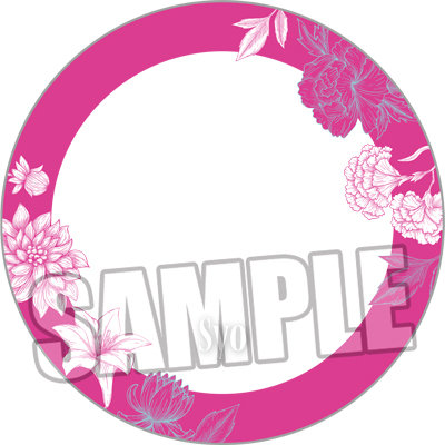 うたの☆プリンスさまっ♪ 缶バッジカバー Summer Bloom Ver.「来栖 翔」 約縦68×横68mm