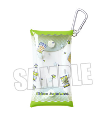 うたの☆プリンスさまっ♪ HE★VENS カラビナ付きケース Raging Supermarket Ver.「天草シオン」 約縦115×横65mm（閉じた時）、カラビナ付き